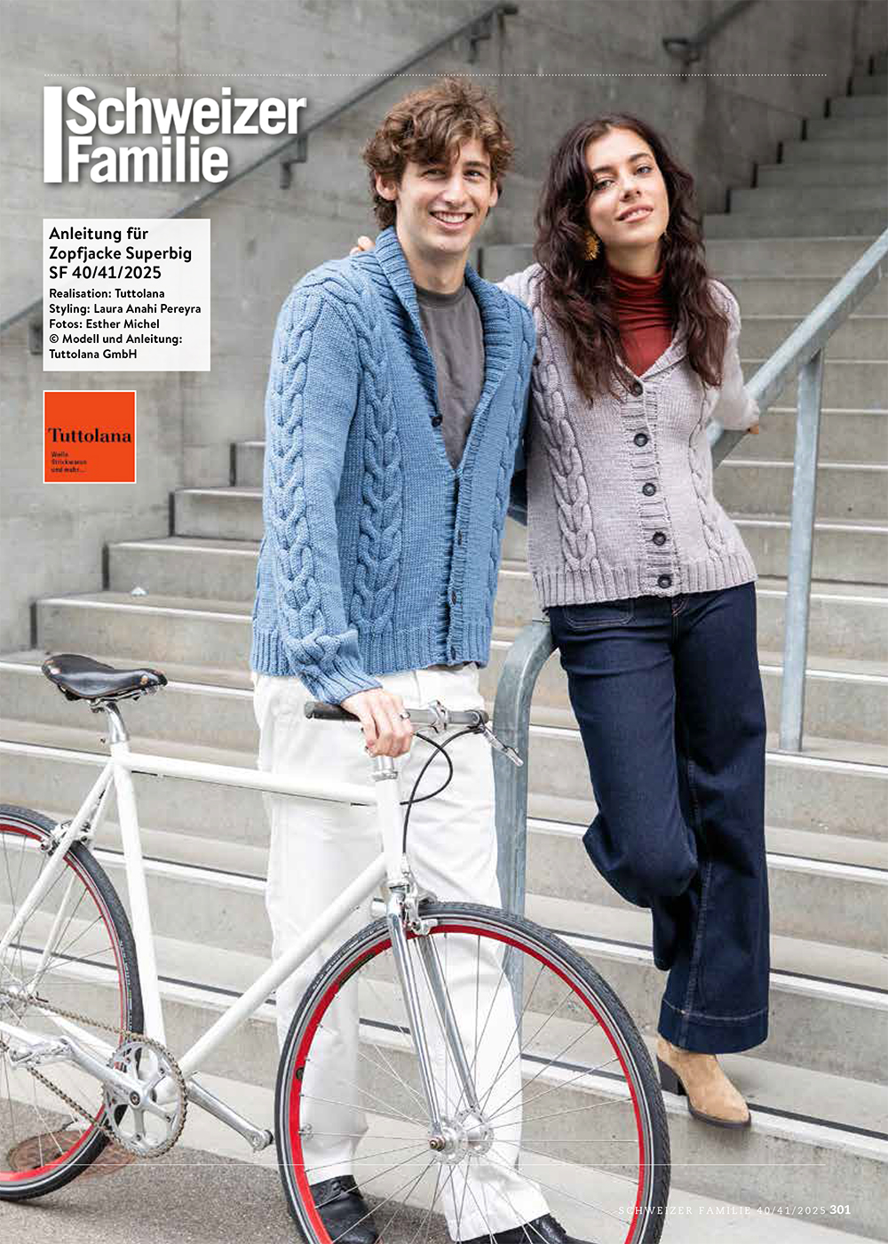 SF2025-40_ANL - Zopfjacke Superbig Anleitung 40/2025